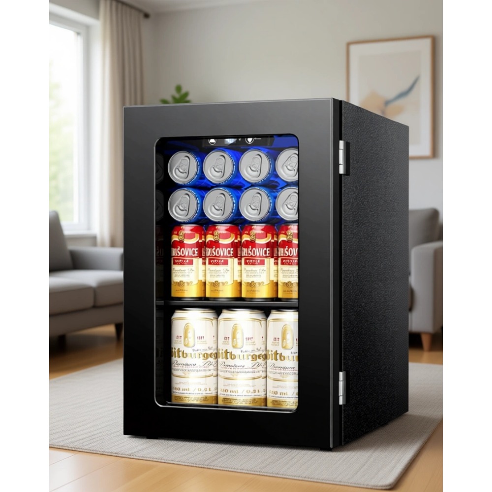 Home Bar Shelves - 24캔 미니 냉장고, 0.6 Cu.Ft 음료
