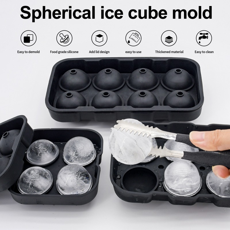 4/6/8/15칸 실리콘 얼음틀 구형 얼음틀 재사용 가 - Ice Mold Sphere 리뷰 및 가격