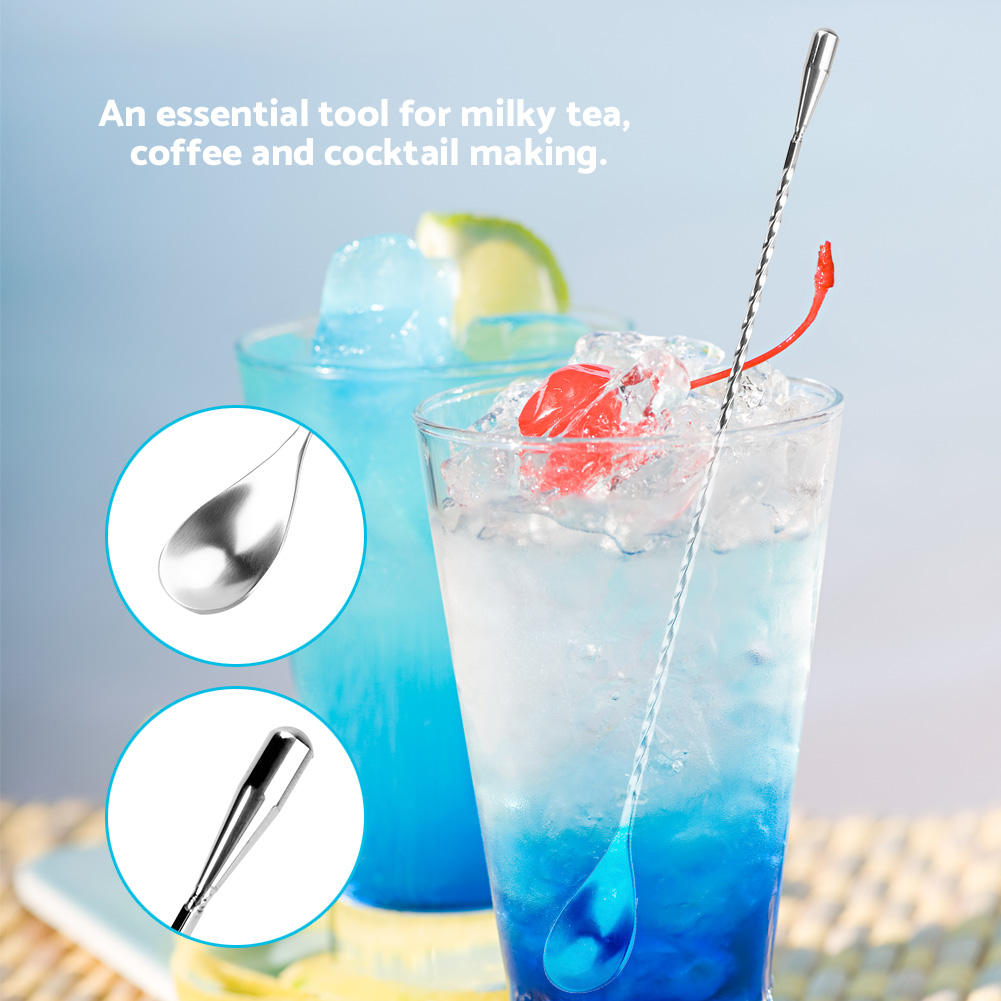 스테인레스 스틸 바 스푼 롱 핸들 칵테일 믹싱 스푼 트 - Bar Spoon Twisted 리뷰 및 가격
