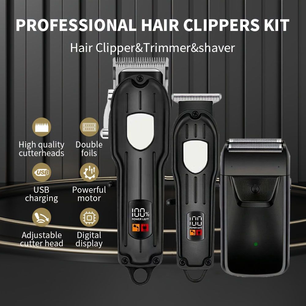 전문가용 충전식 헤어 클리퍼 헤어 트리머, 8개의 리미 - Home Barbershop 리뷰 및 가격