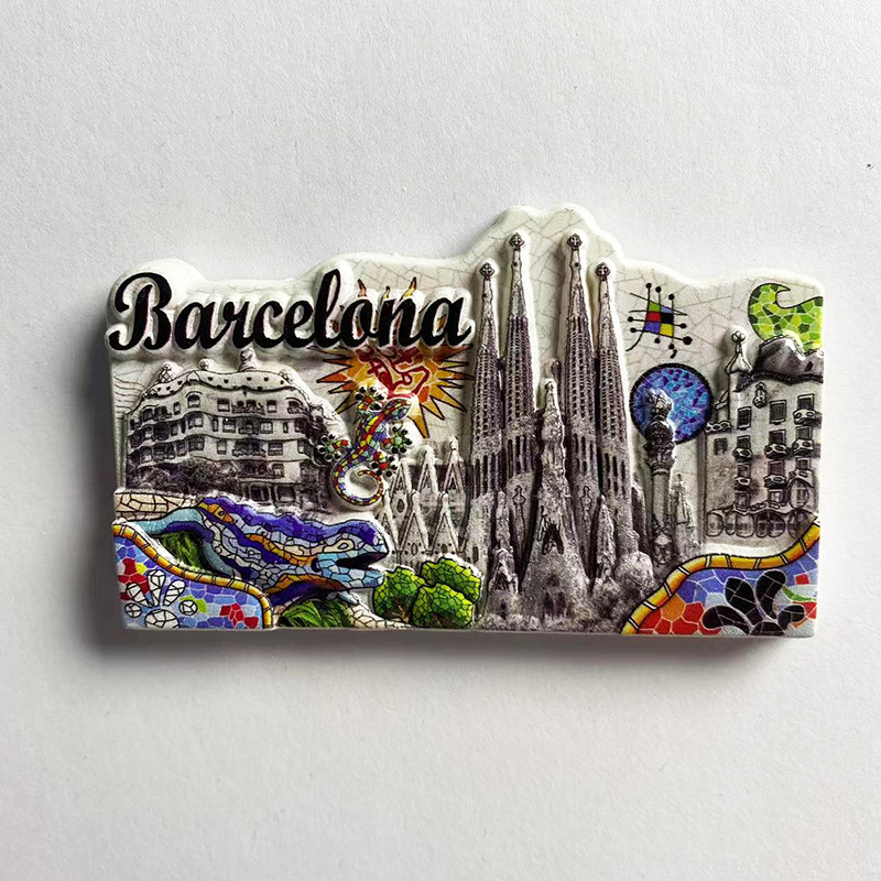 사그라다 파밀리아 대성당 3D 스테레오 냉장고 자석,  - Home Barcelona 리뷰 및 가격